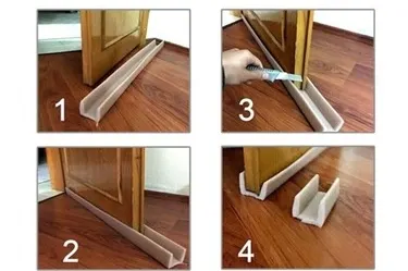 KAPI ALTI GEÇMELİ EŞİK SÜNGERİ 90 cm BEYAZ 2