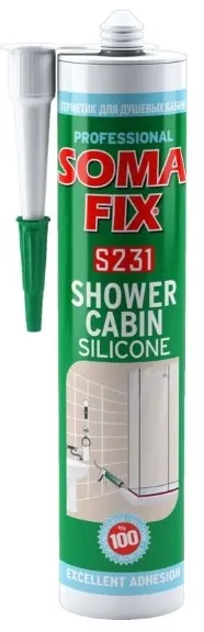 SOMA FİX DUŞA KABİN SİLİKONU 280ml S231 - BEYAZ