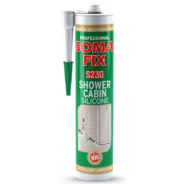 SOMA FİX DUŞA KABİN SİLİKONU 280ml S230 - ŞEFFAF