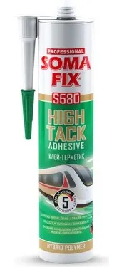 SOMA FİX S580 HIGH TACK Yapıştırıcı Silikon ( Korniş Yapıştırıcı )