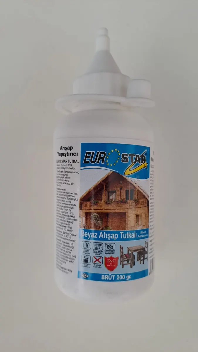 EURO STAR Beyaz Ahşap Tutkalı 200 Gr.