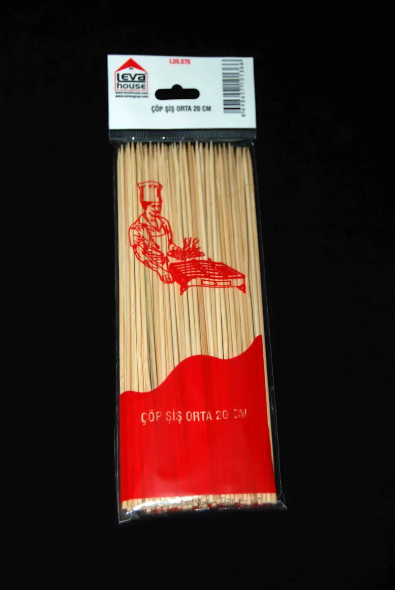 LEVA ÇÖP ŞİŞ ORTA 20 Cm. 100 LÜ