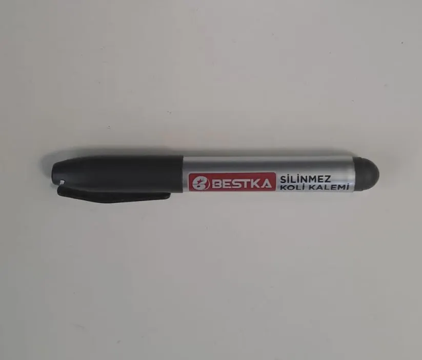 KOLİ Kalemi Permanent Marker ( Silinmez ) Yuvalak UÇLU - Siyah 2