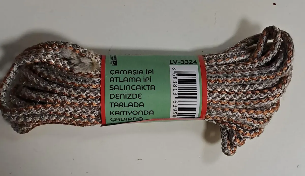 LEVA House ÇOK Amaçlı Urgan İP Extra 10 Metre 2