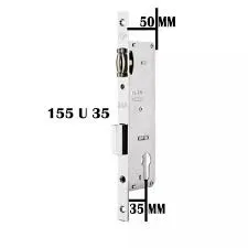 KALE 155 - U MAKARALI DAR TİP SİLİNDİRLİ KİLİT 20 mm 2