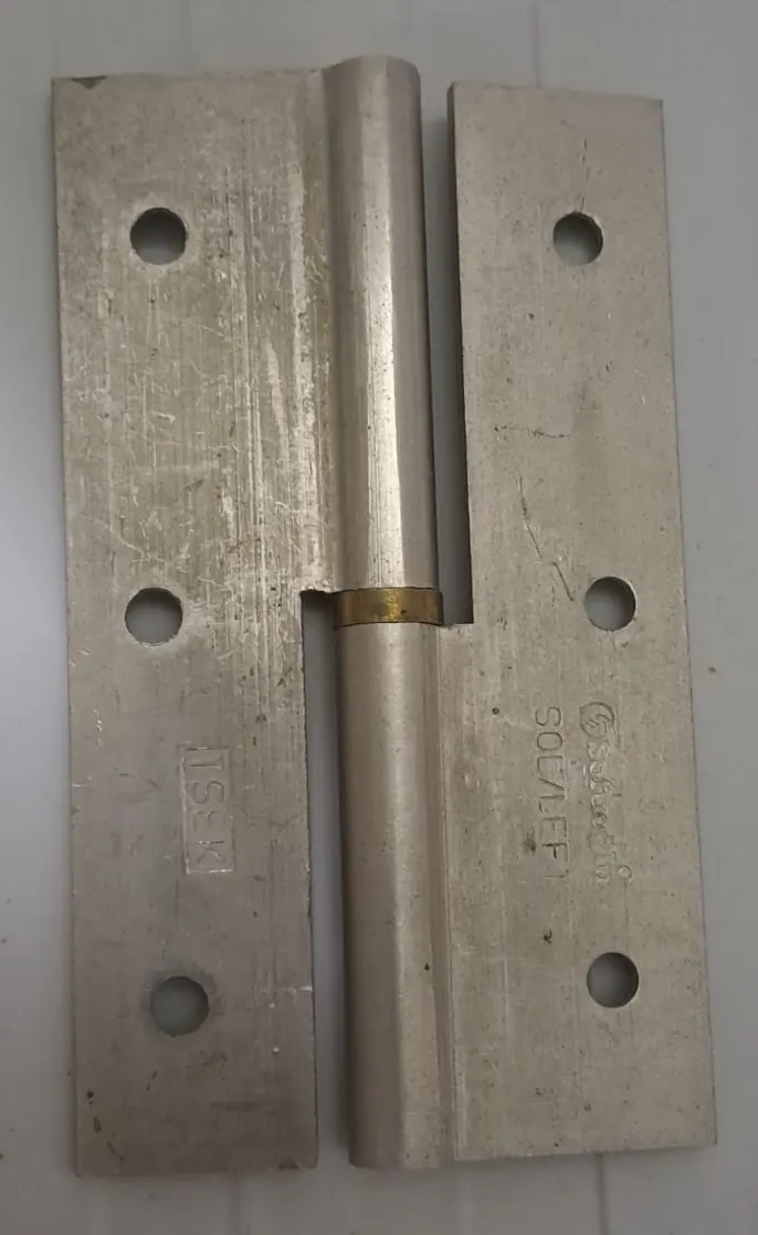 METAL OKKA MENTEŞE SATEN SOL ( SOFUOĞLU ) ( 3,5 x 10 CM )