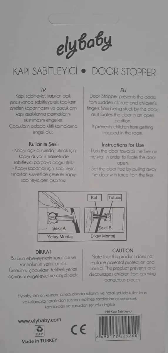 Elybaby KAPI Sabitleyici ( 986 ) 2