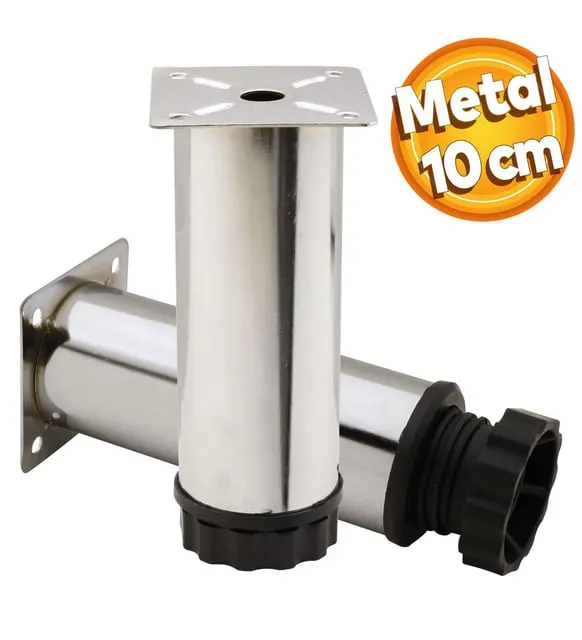 Metal BAZA AYAK 10 CM KROM 2