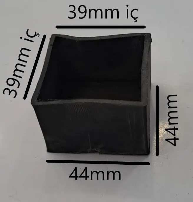 40x40 PLASTİK AYAK DIŞTAN GEÇMELİ 2