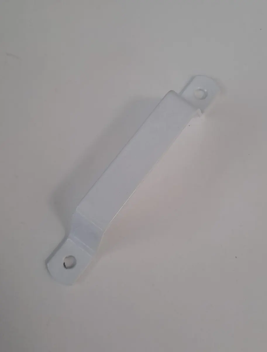 DEMİR DOĞRAMA KULBU ( KULP ) KÜÇÜK BEYAZ 11,5cm