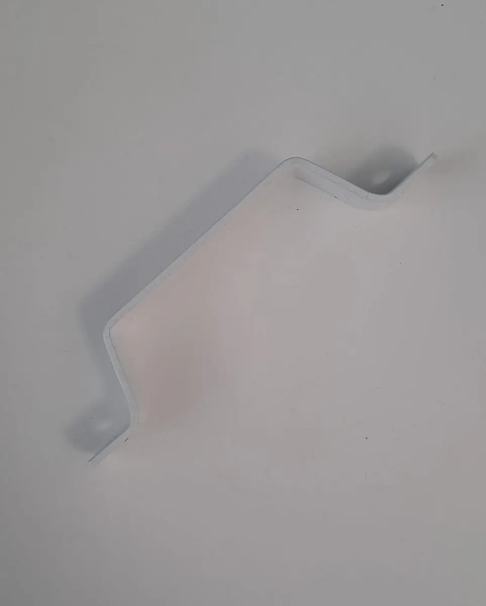 DEMİR DOĞRAMA KULBU ( KULP ) KÜÇÜK BEYAZ 11,5cm 2