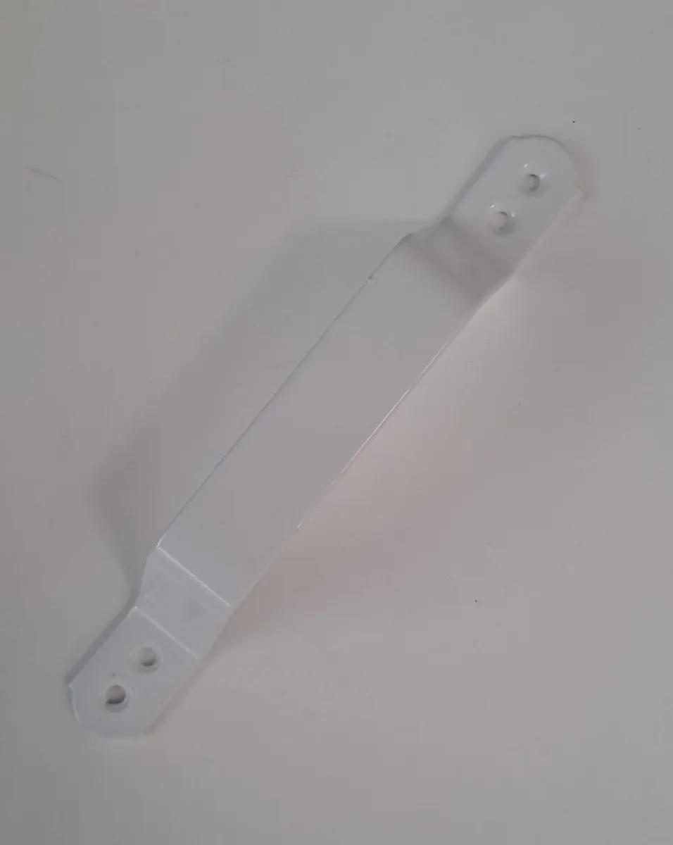 DEMİR DOĞRAMA KULBU ( KULP ) BÜYÜK BEYAZ 17cm