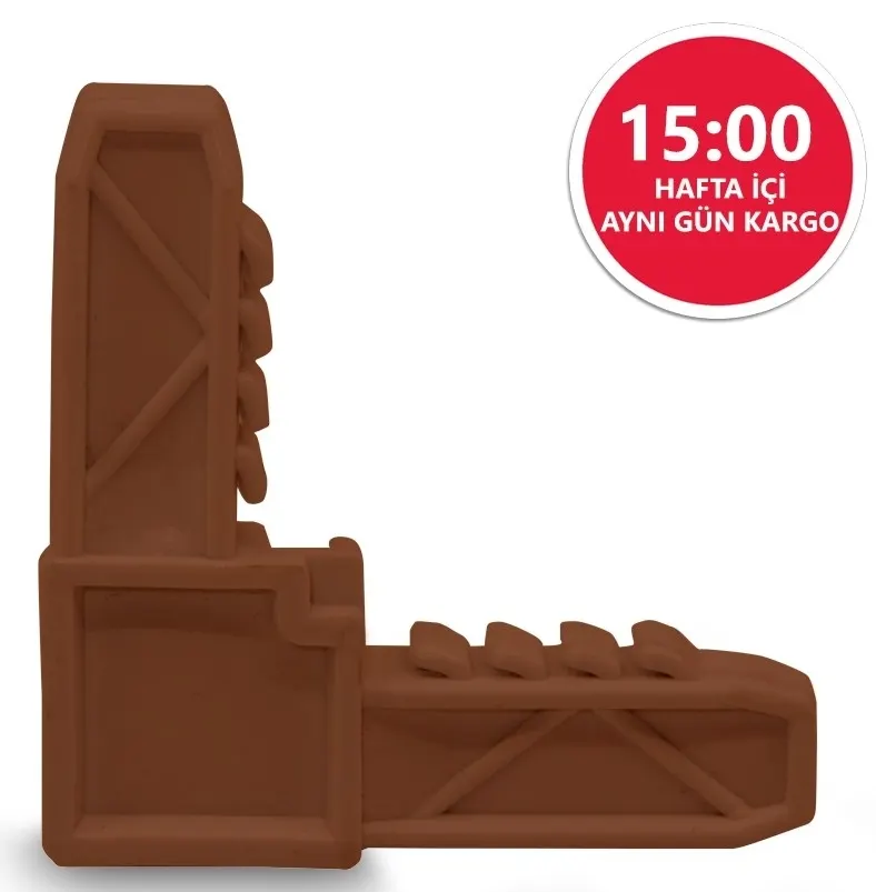 Sineklik KÖŞE Takozu - Pencere İÇİN - Kahverengi 10X20