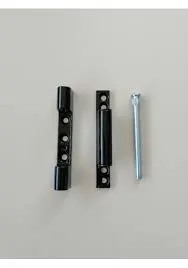 PVC KAPI MENTEŞESİ ANTRASİT SİYAH 90mm 2