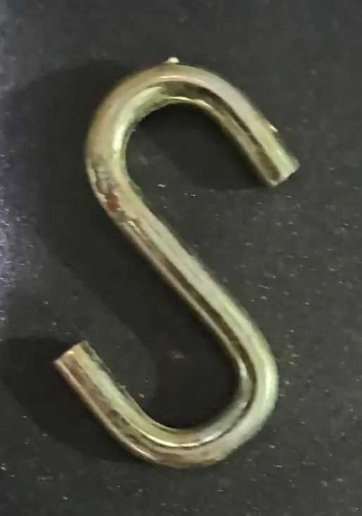 ES KANCA KÜCÜK - S KANCA ( h : 3,5 cm )