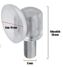 RAF PİMİ Vantuzlu Naturel 5 MM 2